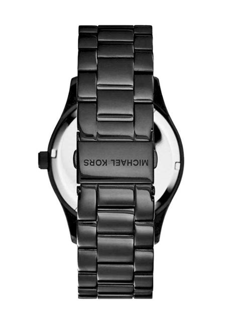 Michael Kors Unisex Watch Layton 44mm Black Pave Dial MK6091